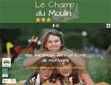 Tablet Screenshot of champ-du-moulin.com